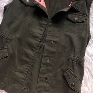 Cat & Jack Army Green Vest